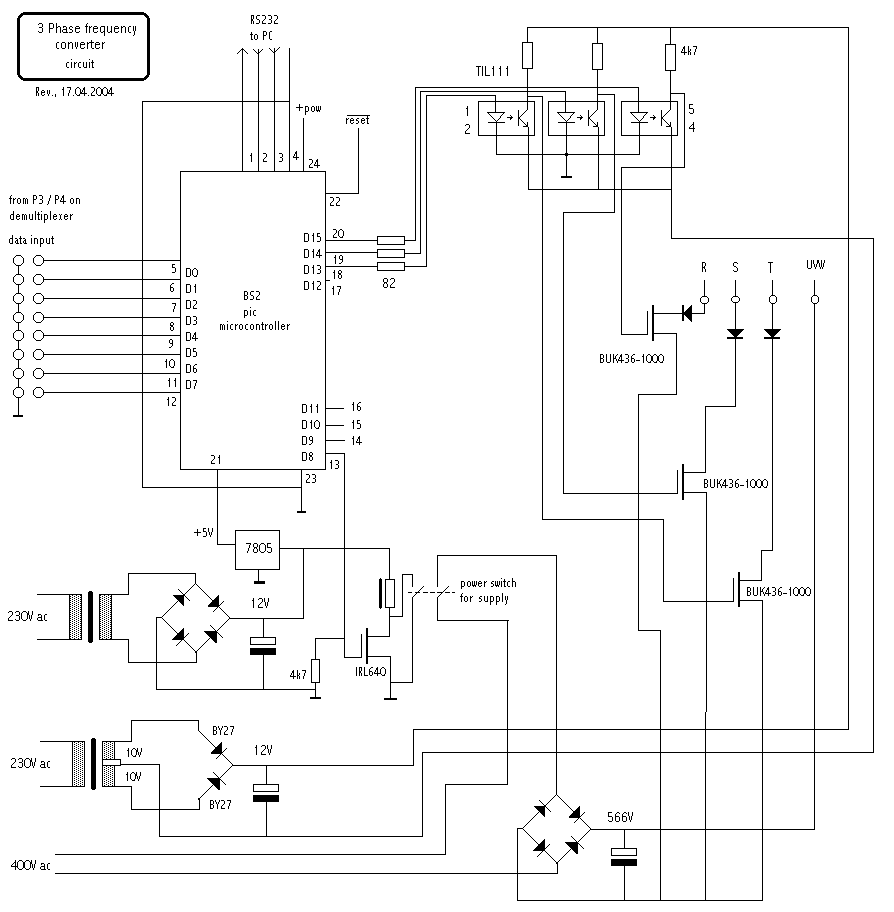 Induction Motor Speed Control Circuit