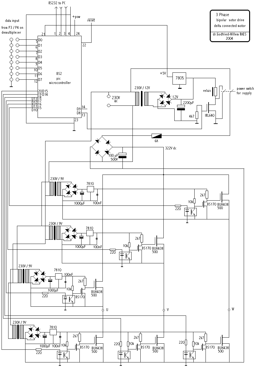 Ac Motor Speed Controller Circuit Diagram