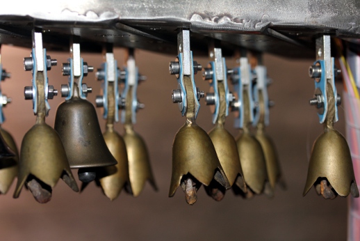 VINTAGE BRASS BELLS OF SARNA INDIA 145P