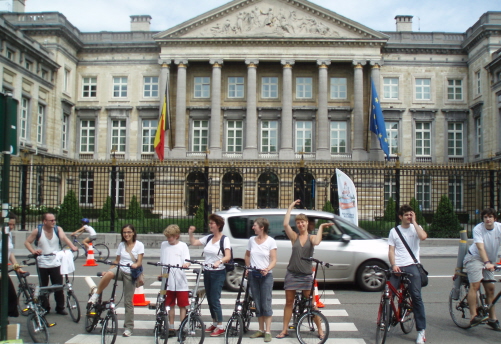 Singing Bicycles in Brussels, 2011